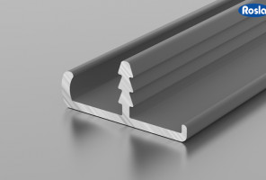 Профиль AL ДР 1-03 (врезной 18мм) Серебро