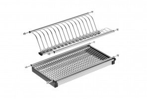 Посудосушитель 800 Lotti нерж. сталь LS2/800/SS