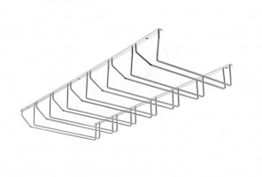 Секция из 7-ми бокалодержателей хром, 300 (BJ007-300)