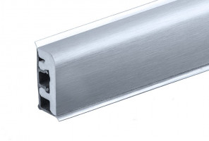 Плинтус кухонный AP630-1201 серебро мат. L3000мм (630В.1201А3000)