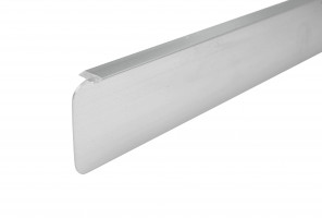 ПЛАНКА AL-38 R-9мм Т-образная    Серебро Крокос