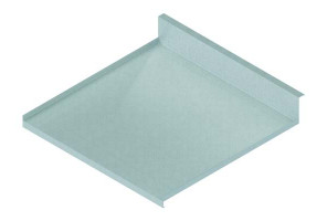 Поддон алюминиевый в базу 500мм Starax, (464х475х95) S-2271, 020052