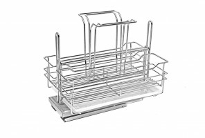 Cargo mini 350мм Корзина для бытовой химии с поддоном с дов. 450х280х360  LS1/350D/D