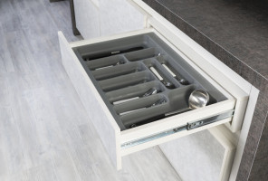 Вкладыш д/стол. приборов S-2282 М350 (290х490х45) металлик