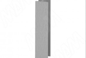 Соединитель цоколя 180 град. h100, нержавеющая сталь