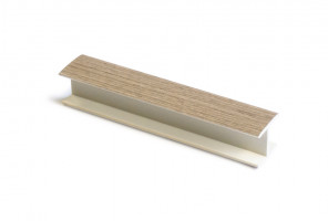 Соединитель цоколя 180гр. Ясень Шимо Светлый, 150мм