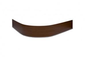 Универсальное закругление цоколя L=1м 150мм, Венге