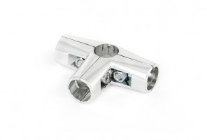 JOCKER Крепеж трехплечий R-44AN  (UNO 7)   Хром       160102
