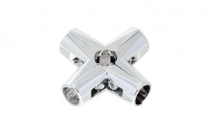 JOCKER Крепеж четырехплечий, R-45AN (UNO 10), хром         160108