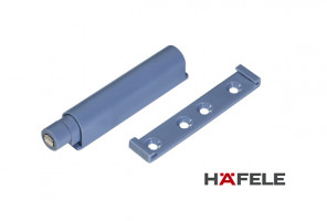 Нажимная защелка с магнитным фиксатором, ход выталкивания 38 мм.	356.01.550