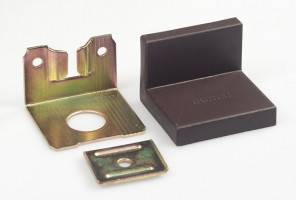 Уголок L-образный (металл/пл), Коричневый, Samet 1990953