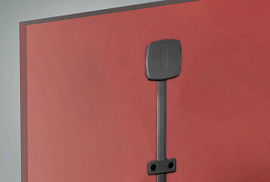 Стяжка выпрямительная Planofit, цвет черный, высота двери до 2650мм (407.90.201)  ( 407.90.209 + 407.90.271 )