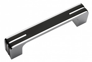 RS267CP/BL.4/256 Хром полированный/черный Ручка MONOHROME