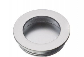 Ручка врезная круглая Алюминий UZ-00B224-05