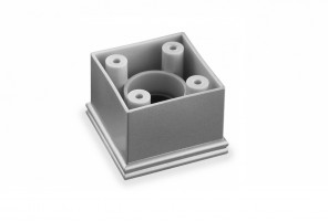 Ножка регул. - Опора H 023045 St свет./St свет.