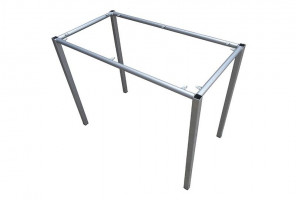 Каркас стола прямоугольный 930*490*710 серебро