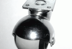 Опора колесная D-50 шариковая  ВР 50 Серая