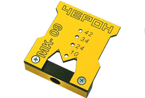 Мебельный кондуктор для эксцентриковых стяжек (минификс), стяжек-полкодержателей  МК-09