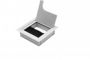 Пропуск для кабеля Merida 80x80, алюминий (LB-К80x80-05) LB-80x80-05