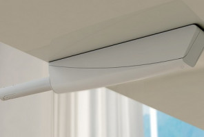 908960100 Механизм Push To Open PIN для петель, под прикручивание, длинный ход, светл. серый   (25 шт.)