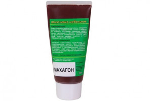 Шпатлевка мебельная, цвет махагон