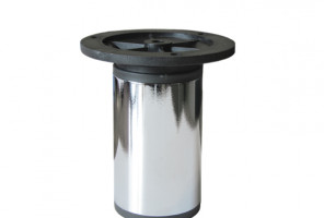 Опора d-50мм, h-100-120мм, хром   5981