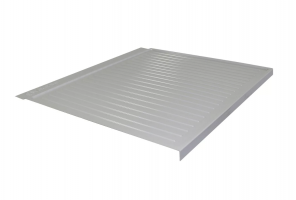 Поддон для кух. базы под раковину 900 мм., ПЛАСТИК, Серый  FP90GR (868х574)