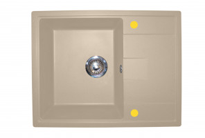 Мойка ЦЕНТРО Песок 645*505*200мм   GRANIT