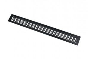 Решетка вентиляционная Малая 484х60мм  ЧЕРНАЯ  KK-W60800-M2
