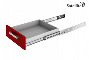 Направляющие шариковые с доводчиком SATELLITE 350мм DB4505Zn/350  БОЯРД