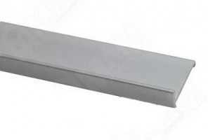 Декоративный профиль для 3708 и 2061, с ручкой, серебро, L-2,6м   В135_416