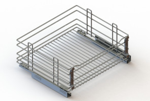 Cargo 800мм Корзина выкатная Квадро, хром