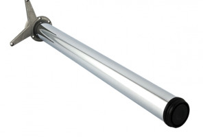 Опора стола  820х60мм  Хром