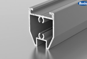 Профиль PS 1-01  горизонтальный верхний ( Черный)