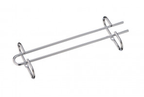 Держатель для бокалов 250мм Хром  MX-050