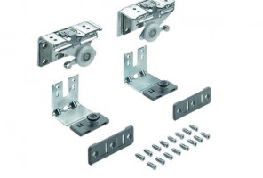 9206501, КОМПЛЕКТ ФУРНИТУРЫ TOPLINE L/STB 11 ПЕРЕДНЕЙ ДВЕРИ, EB34