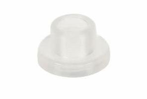 Втулка пластиковая для стекла толщиной 4-5 мм, прозрачная TLK R 4 MM