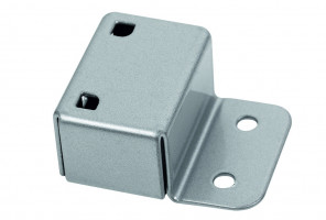 9206256 АДАПТЕР ПРОДОЛЬНОГО РЕЛИНГА КОРОБА INNOTECH ATIRA, СЕРЫЙ (10 шт.)