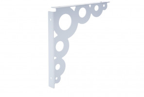 Кронштейн для полок 182х182х1,5мм   Белый