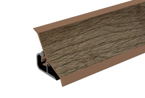 Thermoplast 120 - Плинтус - 3229  Дуб Сонома трюфель ( Скиф 30) 18*18*3000 (MRK 120-1253)