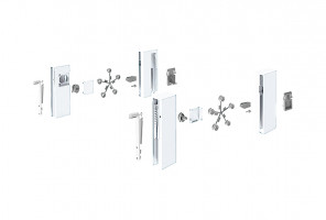 9196321 КОМПЛЕКТ АДАПТЕРОВ DESIGNSIDE INNOTECH ATIRA, H176, БЕЛЫЙ