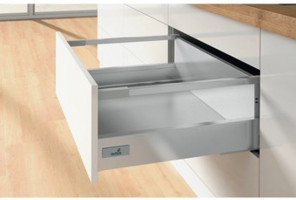 9228912 КОМПЛЕКТ КОРОБА INNOTECH ATIRA ПОЛН. ВЫДВ. С SILENT SYSTEM, H176, NL420, РЕЛИНГИ, СЕРЫЙ