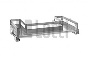 Cargo 900мм Корзина под мойку с крепл. к фос., с дов. 864х425х165мм Нерж.сталь SS1/900M/D
