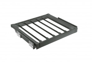 Вешалка для брюк с доводчиком, полного выдв., графит   WG-WSPOD80-60