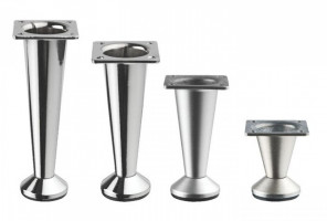 Ножка коническая  Хром 5 см.