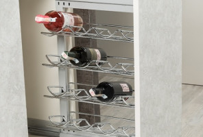 Винный шкаф Tandem Starax, шир. 400мм (260х470х640) с довод.   S-2181 Левая