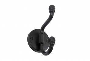 Крючок K213BL.6 Черный матовый PRINCESS