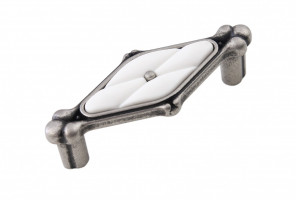 RS118BAZ.4/64/W Черненый старинный цинк/Белый DIVA