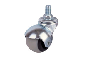 Опора колесная D-50 на резьбе, М8 шар.  ВT50