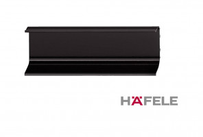 Профильная ручка Timeless алюм. черный  2500мм (126.36.300/126.36.310)